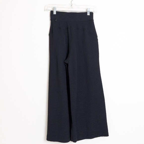 Lululemon Can You Feel The Pleat Crop Capri Pants Wide Leg 21" Black - Picture 5 of 12